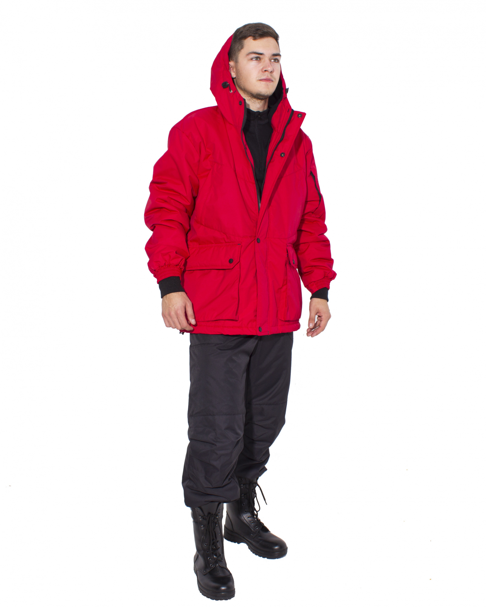 Костюм Warlock-2 тк.Norfin цв.красно-черный, К-419