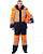 Костюм утепл. Дорожник-1 куртка+пк цв.син/оранж